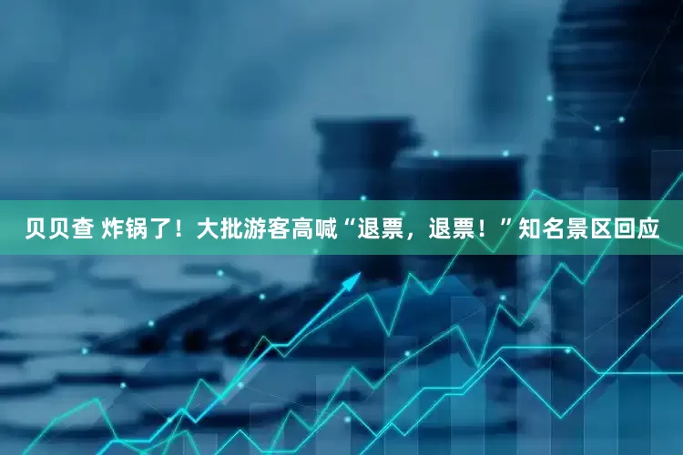 贝贝查 炸锅了！大批游客高喊“退票，退票！”知名景区回应